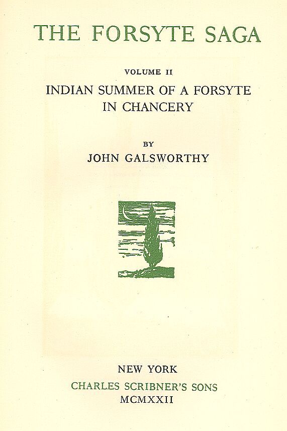 The Forsyte saga, Volume 2