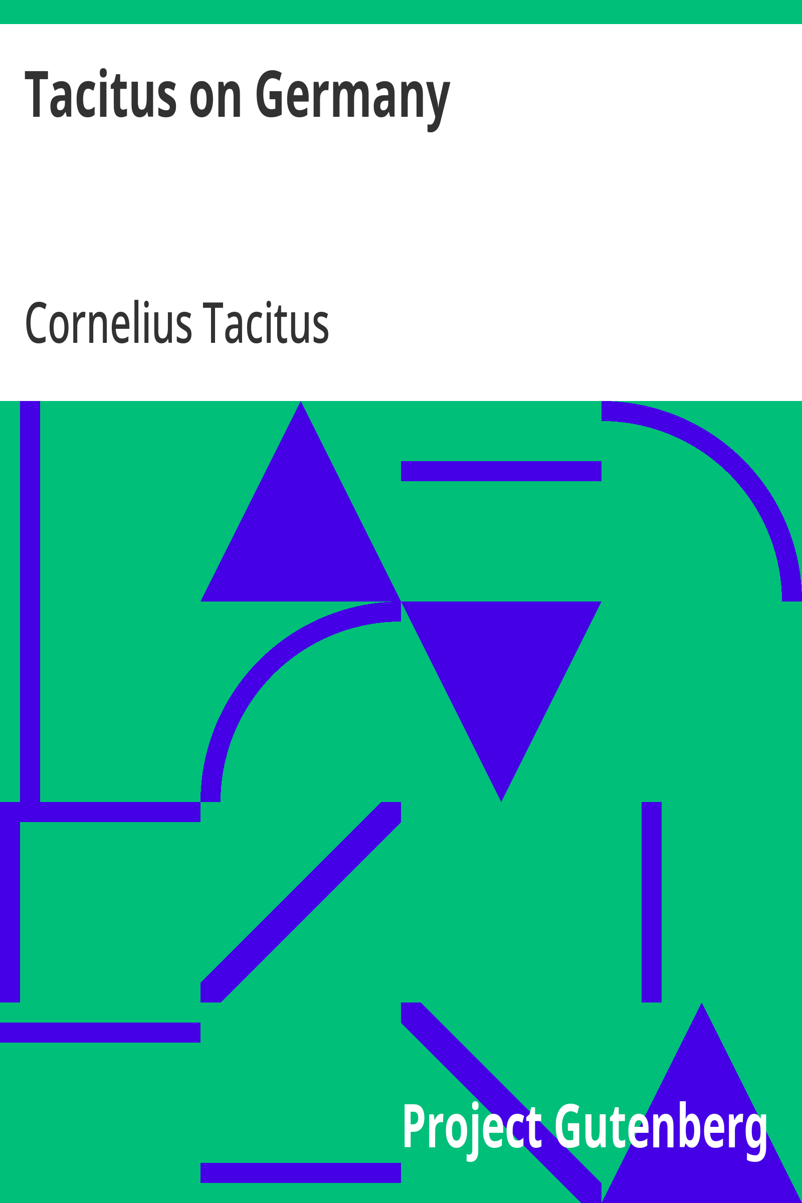 Tacitus on Germany